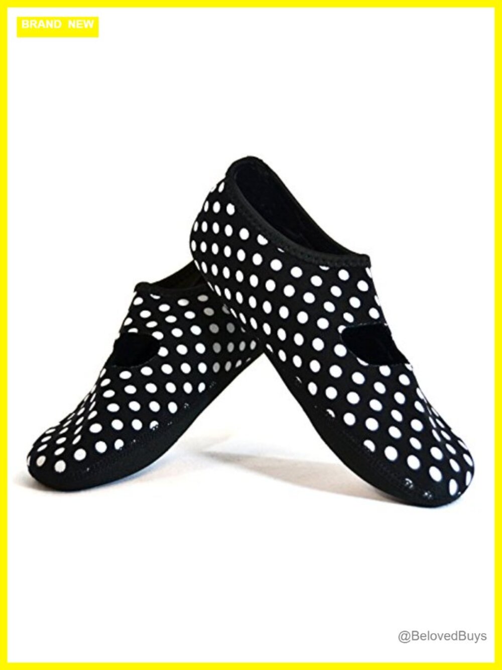Foldable Neoprene Mary Jane Slippers Non-Slip for Travel Yoga